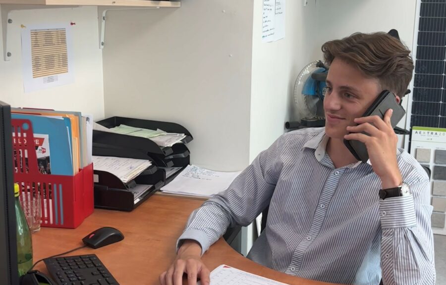 Interview Camille Marteau, alternant conducteur de travaux secteur Etanchéité