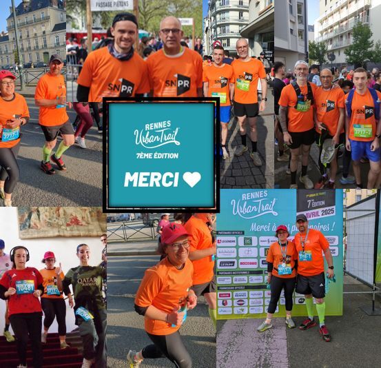 SNPR au cœur du Rennes Urban Trail : de l’effort et du sourire !
